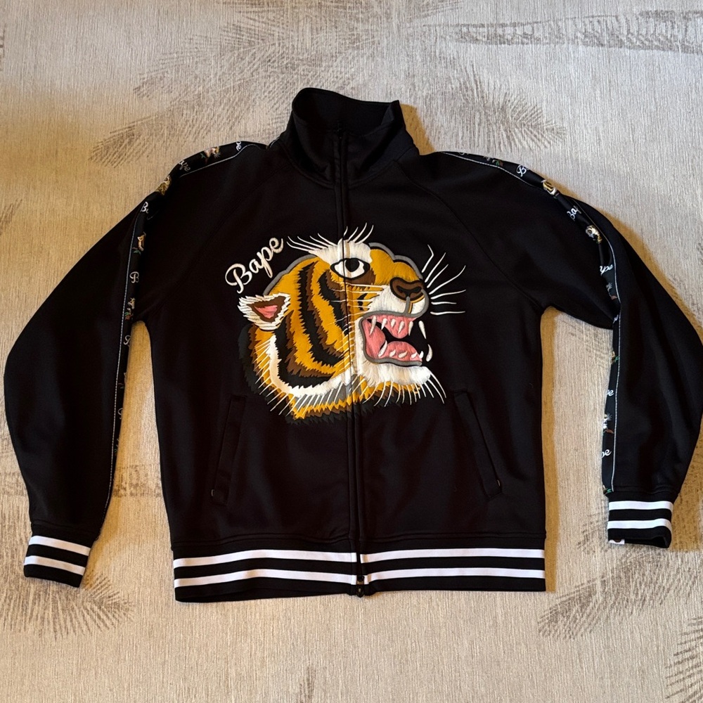 A Bathing Ape zip front